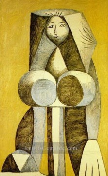  46 Galerie - Femme debout 1946 Kubismus